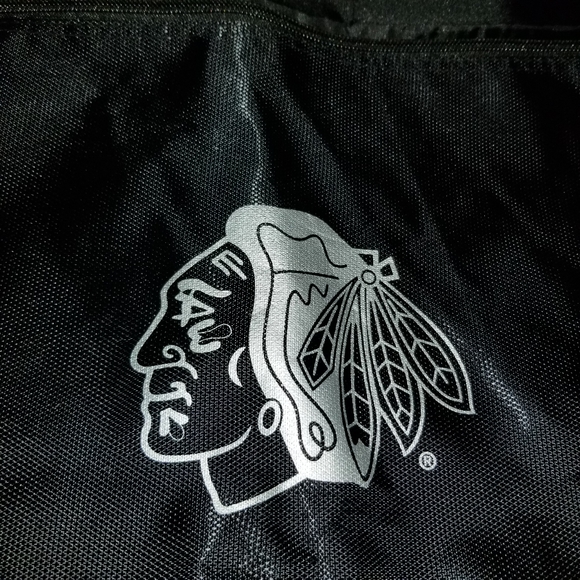 🎁3 for$15🎁Chicago Blackhawks string Back Pack - Picture 3 of 5